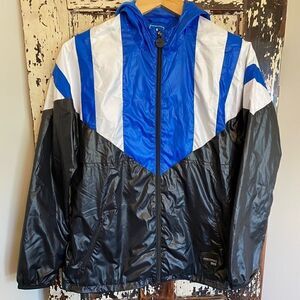 WOMEN'S Adidas Equipment hooded windbreaker. Size L.